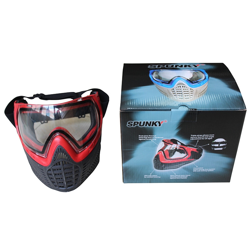 SPUNKY Thermal AntiFog Paintball Mask Goggle_Shenzhen Great Paintball