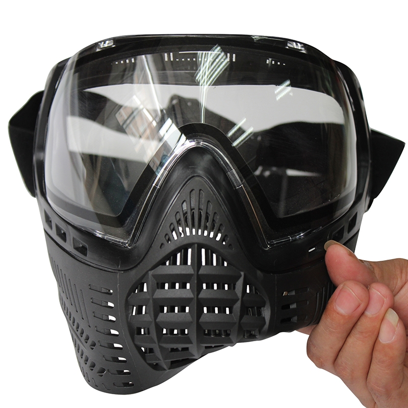 Spunky Paintball Mask Thermal Antifog Double Lenses Mask _Shenzhen