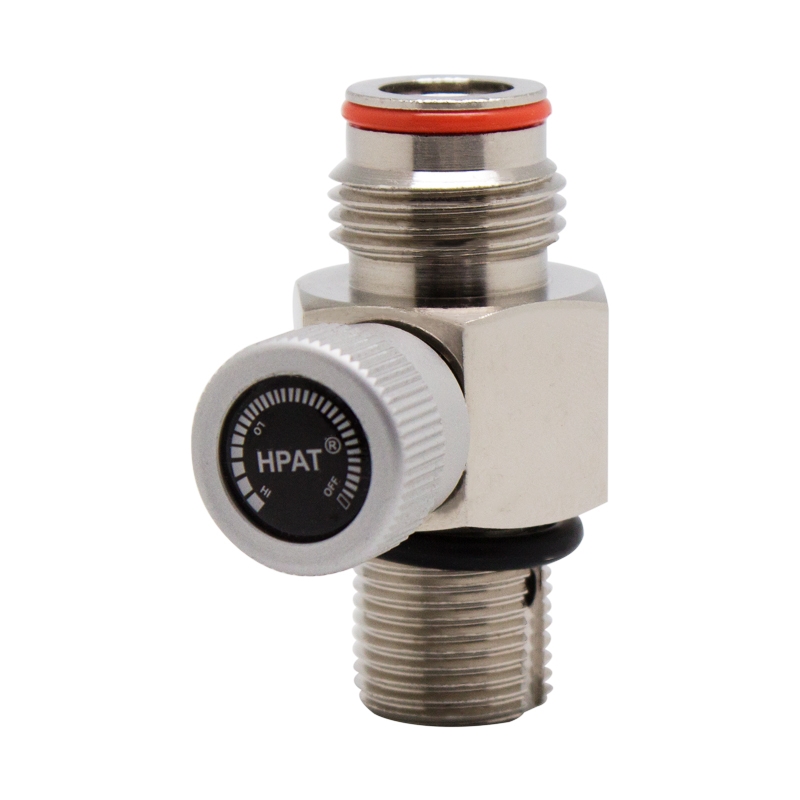 M18*1.5 paintball on/off valve with rubber ring for CO2 cylinder