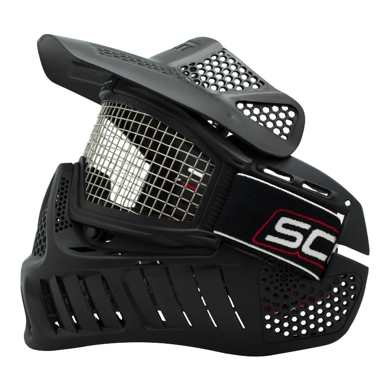 Stainless Steel Mesh Lenses Combat Archery Tag Mask_Shenzhen Great