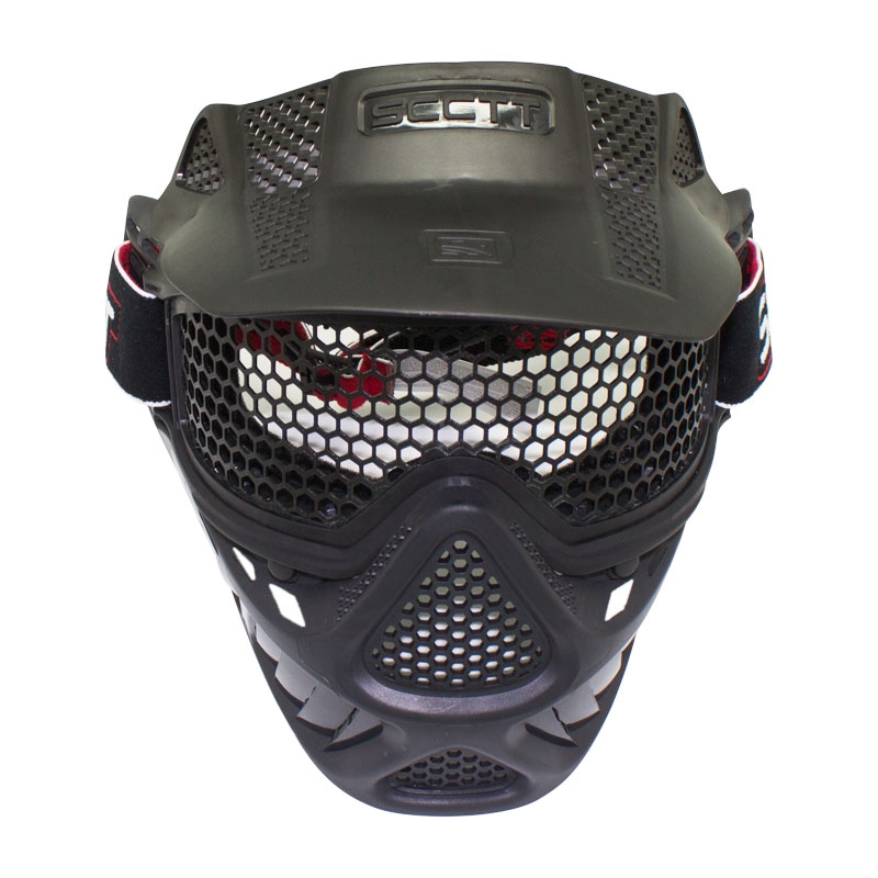 Airsoft Paintball Mask with Steel Wire Mesh for Archery Games_Shenzhen