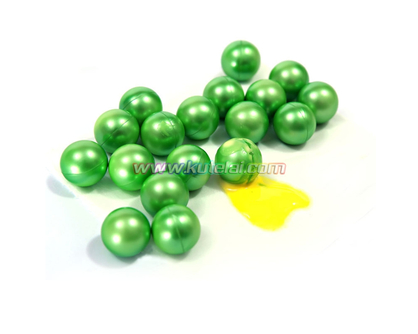 Single Tone 0.68 inch paintball made with gelatin&PEG