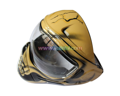 Yellow Save Phace Full Face Anti Fog Paintball Mask