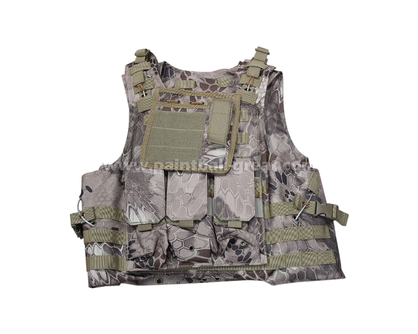 Airsoft vest with Four small pouch