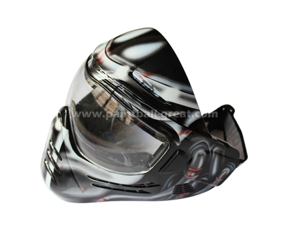 Full Face Anti Fog Paintball Mask with Double Lens