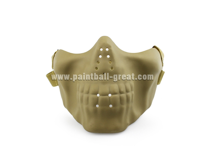 Cool Tactical Military Half Face Skull Skeleton Airsoft Mask