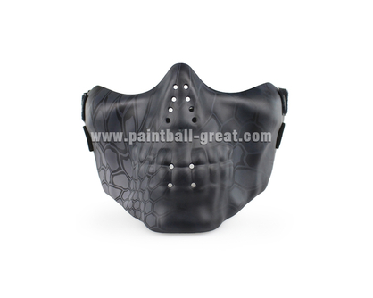 Cool Tactical Military Half Face Skull Skeleton Airsoft Mask