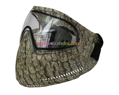 Grass Green Anti Fog Paintball Mask with Dye I4 Thermal Goggles