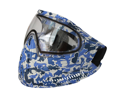 Many Models Camo paintball mask with anti-fog Dual Lens