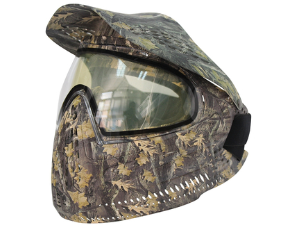 Safety Full Face Anti Fog Paintball Mask with Visor