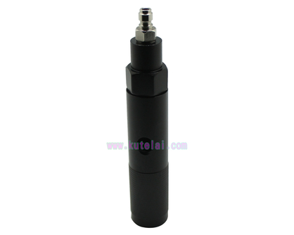 Quick Change 12g Co2 Cylinder Adaptor with Male Quick Disconnect