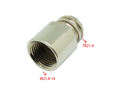 CO2 Cylinders Tank Soda Stream Thread TR21-4 to W21.8-14 Converts Adapters