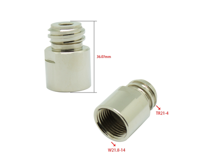 CO2 Cylinders Tank Soda Stream Thread TR21-4 to W21.8-14 Converts Adapters
