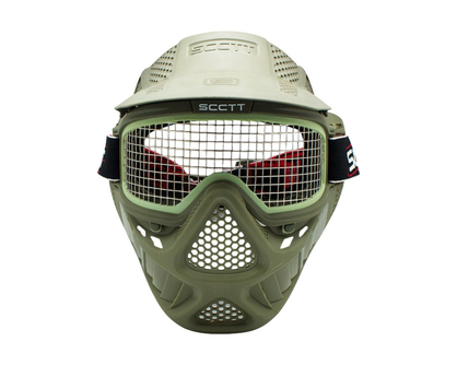 Stainless Steel Mesh Lenses Combat Archery Tag Mask