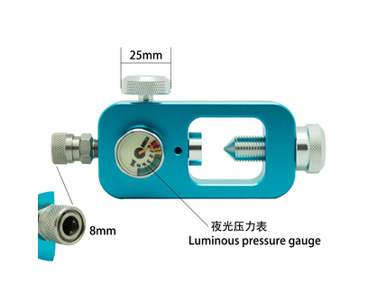 试气阀接5000psi夜光表